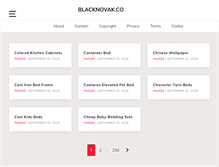 Tablet Screenshot of blacknovak.co
